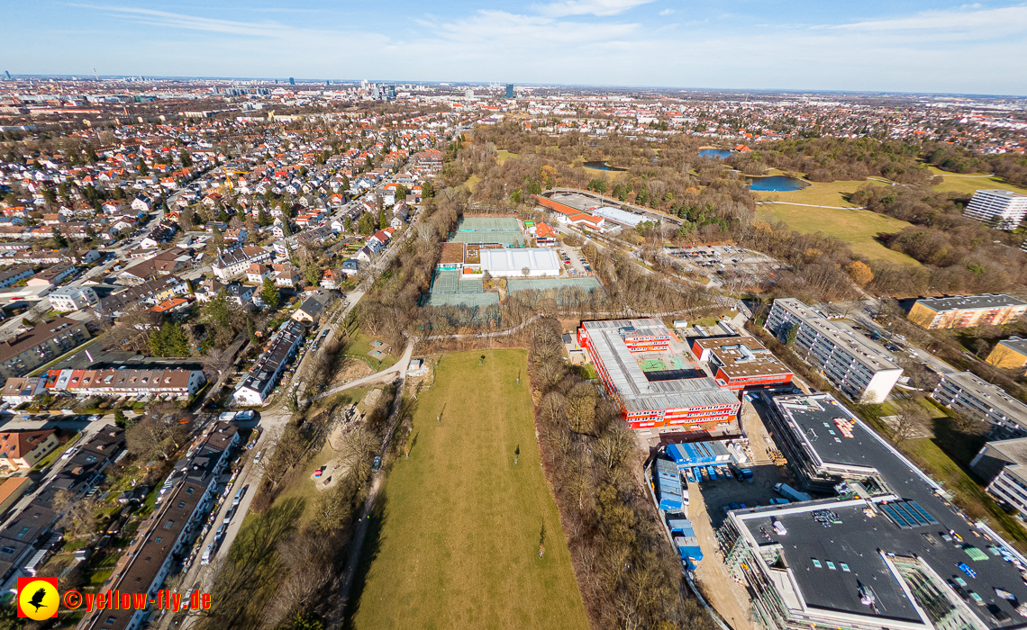 20.02.2023 - Baustelle zur Grundschule am Strehleranger in Neuperlach